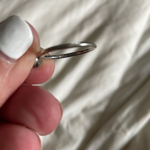 Pandora sterling silver droplet ring - Picture 3 of 3